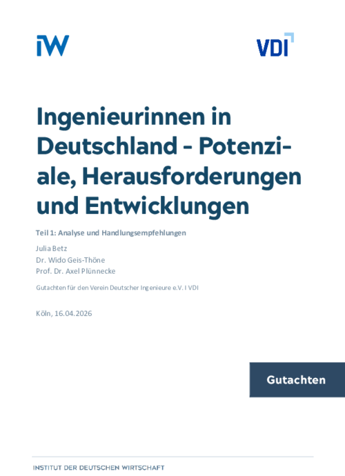Ingenieurinnen in Deutschland – Potenziale, Herausforderungen und Entwicklungen