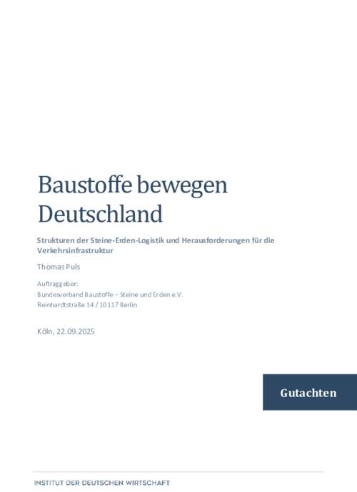 Baustoffe bewegen Deutschland