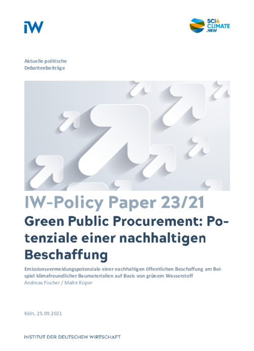 Green Public Procurement: Potenziale einer nachhaltigen Beschaffung