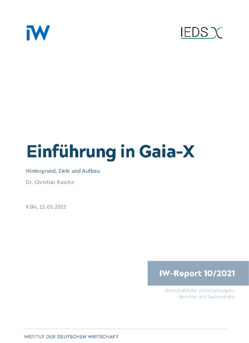 Einführung in Gaia-X – Hintergrund, Ziele und Aufbau