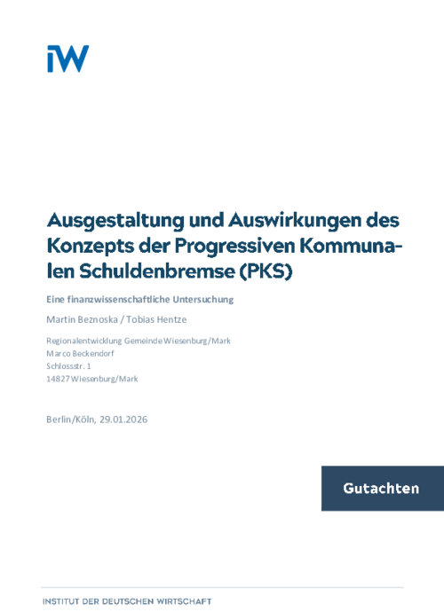 Ausgestaltung und Auswirkungen des Konzepts der Progressiven Kommunalen Schuldenbremse (PKS)