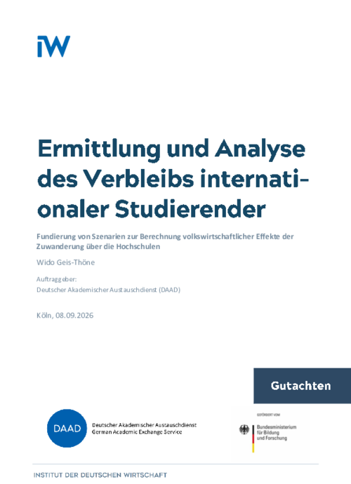 Ermittlung und Analyse des Verbleibs internationaler Studierender