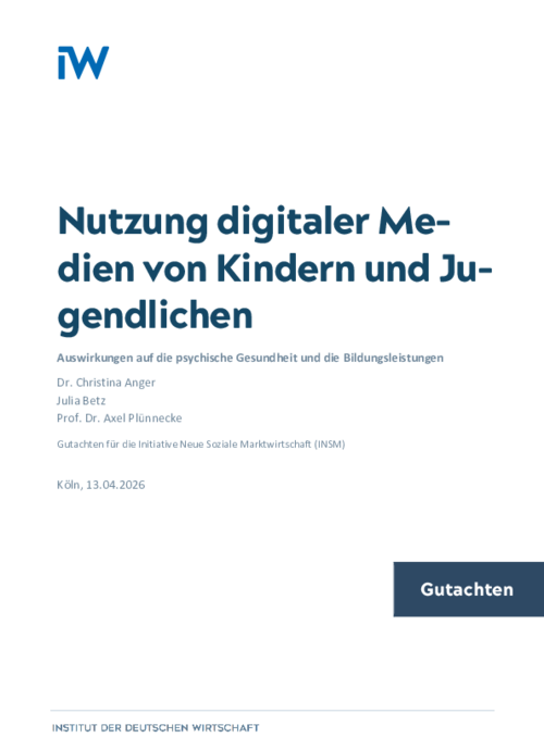 Nutzung digitaler Medien von Kindern und Jugendlichen