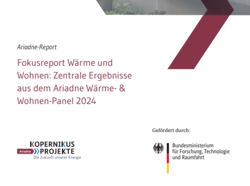 Zentrale Ergebnisse aus dem Ariadne Wärme- & Wohnen-Panel 2024