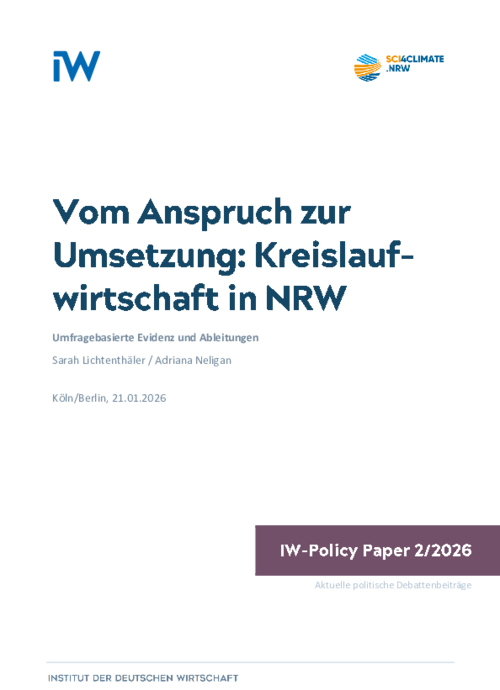 Vom Anspruch zur Umsetzung: Kreislaufwirtschaft in NRW
