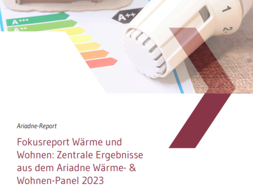 Zentrale Ergebnisse aus dem Ariadne Wärme- & Wohnen-Panel 2023