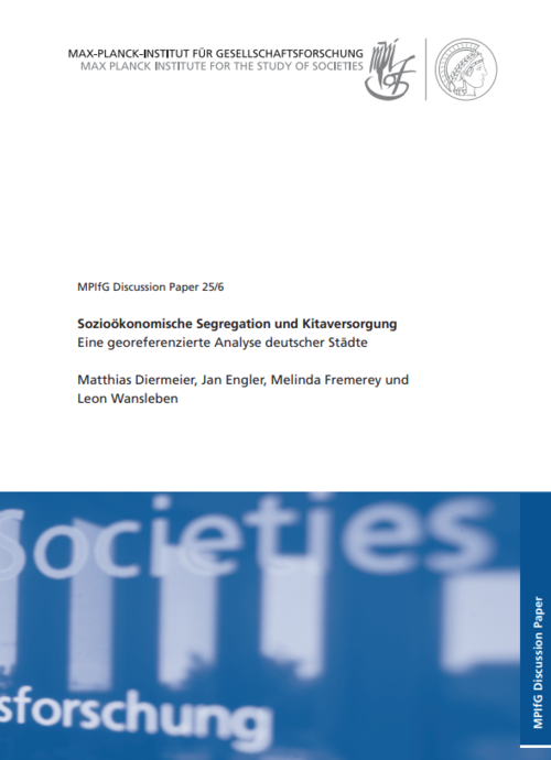 Sozioökonomische Segregation und Kitaversorgung: Eine georeferenzierte Analyse deutscher Städte
