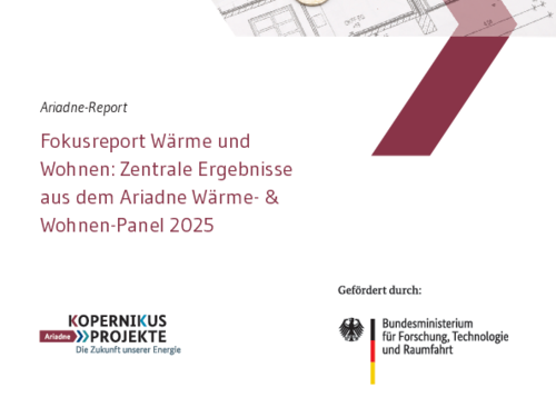 Zentrale Ergebnisse aus dem Ariadne Wärme- & Wohnen-Panel 2025