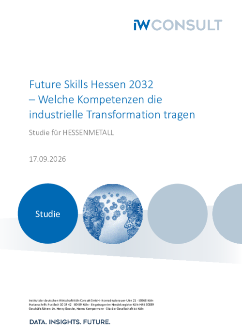Future Skills Hessen 2032 – Welche Kompetenzen die industrielle Transformation tragen