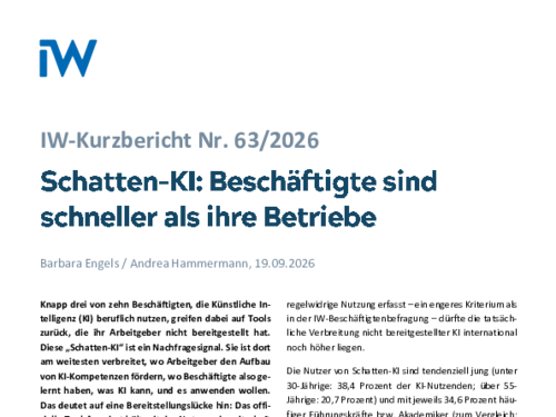 IW-Kurzbericht Nr. 63/2026
