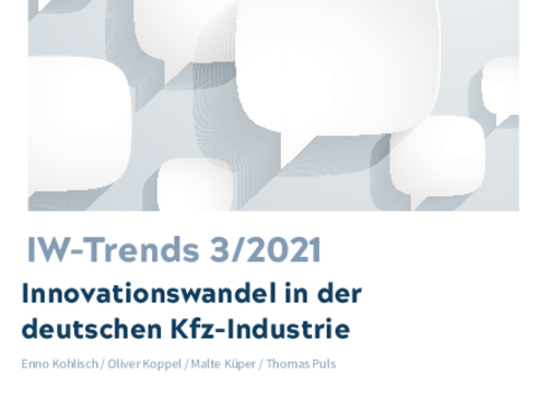 Innovationswandel in der deutschen Kfz-Industrie