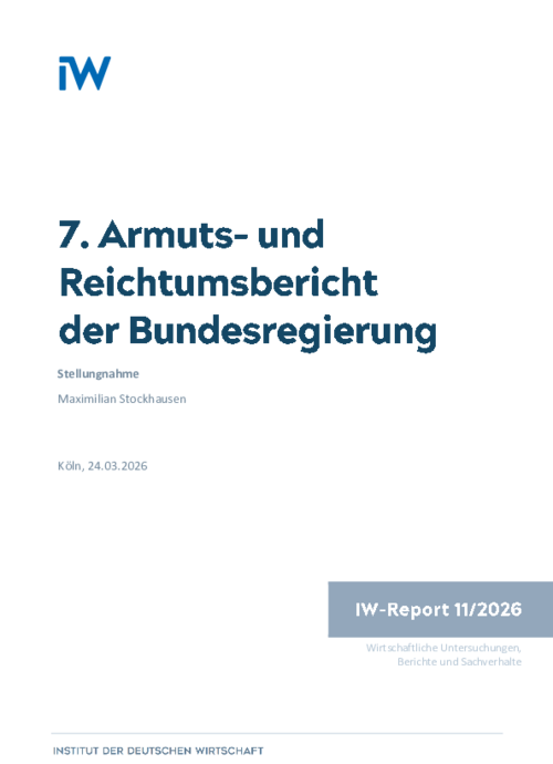 Stellungnahme: 7. Armuts- und Reichtumsbericht der Bundesregierung
