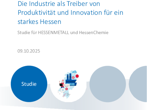 Die Industrie als Treiber von Produktivität und Innovation für ein starkes Hessen