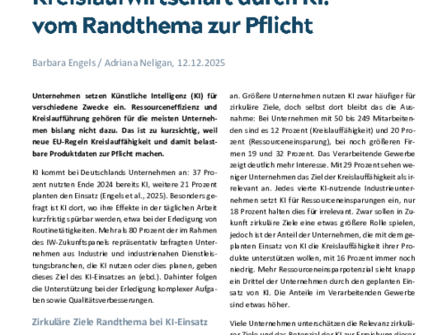IW-Kurzbericht Nr. 100/2025
