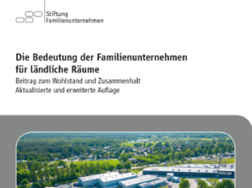 Die Bedeutung der Familienunternehmen für ländliche Räume